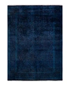 Bloomingdale's Fine Vibrance M1589 Area Rug, 4'2 X 5'7 In Blue