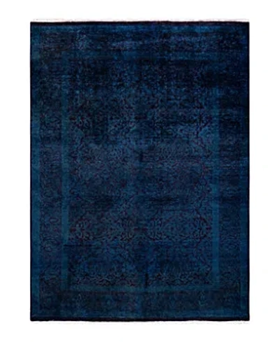 Bloomingdale's Fine Vibrance M1589 Area Rug, 4'2 X 5'7 In Blue
