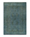 Bloomingdale's Fine Vibrance M1589 Round Area Rug, 4'3 X 6' In Gray