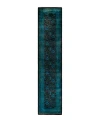 Bloomingdale's Fine Vibrance M1590 Runner Area Rug, 2'6 X 12' In Blue