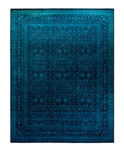 Bloomingdale's Fine Vibrance M1598 Area Rug, 8'1 X 10'6 In Blue