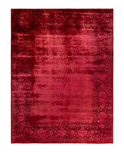 Bloomingdale's Fine Vibrance M1607 Area Rug, 9'3 X 12'3 In Red