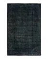 Bloomingdale's Fine Vibrance M1626 Area Rug, 5'2 X 7'10 In Gray