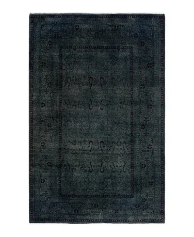 Bloomingdale's Fine Vibrance M1626 Area Rug, 5'2 X 7'10 In Gray