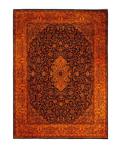 Bloomingdale's Fine Vibrance M1654 Area Rug, 9'1 X 12'2 In Orange