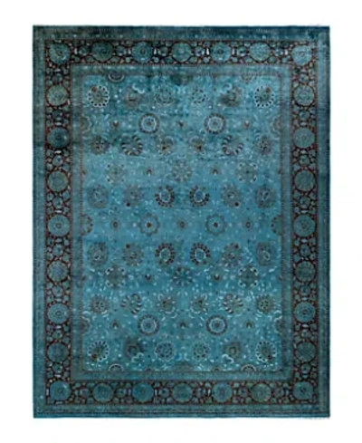 Bloomingdale's Fine Vibrance M1654 Area Rug, 9'2 X 12'5 In Blue