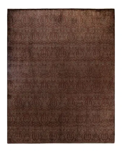 Bloomingdale's Fine Vibrance M1656 Area Rug, 9'5 X 11'8 In Brown