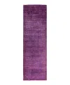 Bloomingdale's Fine Vibrance M1656 Runner Area Rug, 3'1 X 10'3 In Purple