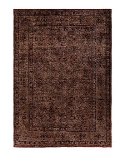 Bloomingdale's Fine Vibrance M1664 Area Rug, 8'3 X 11'6 In Brown