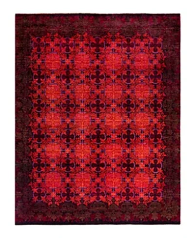 Bloomingdale's Fine Vibrance M1681 Area Rug, 8'3 X 10'3 In Red