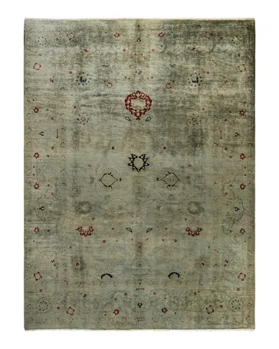 Bloomingdale's Fine Vibrance M1692 Area Rug, 8'10 X 11'7 In Green