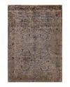 Bloomingdale's Fine Vibrance M1711 Area Rug, 6' X 8'7 In Brown