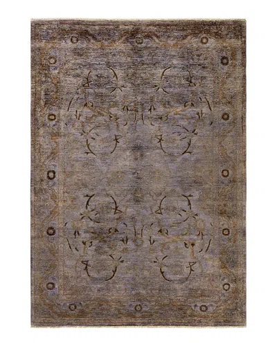 Bloomingdale's Fine Vibrance M1711 Area Rug, 6' X 8'7 In Brown