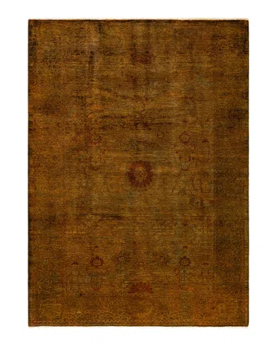 Bloomingdale's Fine Vibrance M1711 Area Rug, 6'3 X 8'8 In Yellow