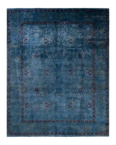 Bloomingdale's Fine Vibrance M1711 Area Rug, 8' X 9'11 In Blue