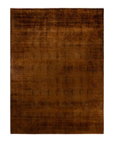 Bloomingdale's Fine Vibrance M1711 Area Rug, 8'10 X 11'10 In Brown