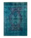 Bloomingdale's Fine Vibrance M1720 Area Rug, 5'11 X 8'8 In Light/blue