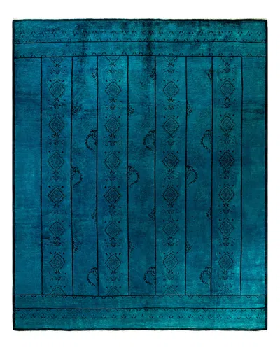Bloomingdale's Fine Vibrance M1720 Area Rug, 9'2 X 11'1 In Blue