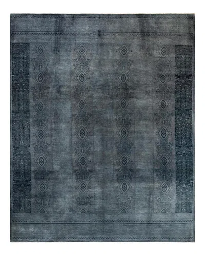 Bloomingdale's Fine Vibrance M1755 Area Rug, 9'4 X 11'5 In Gray