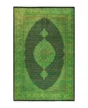 Bloomingdale's Fine Vibrance M1758 Area Rug, 6'1 X 9'3 In Green