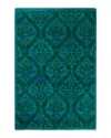 Bloomingdale's Fine Vibrance M1828 Area Rug, 4'1 X 6'2 In Light/blue