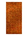 Bloomingdale's Fine Vibrance M1828 Area Rug, 6'1 X 12'3 In Orange