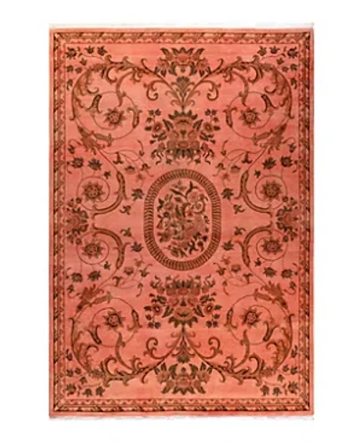 Bloomingdale's Fine Vibrance M2033 Area Rug, 6'6 X 9'5 In Pink