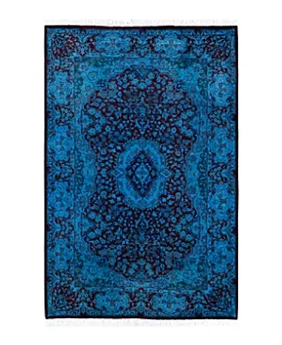 Bloomingdale's Fine Vibrance M216 Area Rug, 4'1 X 6'3 In Blue