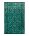 Bloomingdale's Fine Vibrance M695 Area Rug, 4'8 X 7'4 In Blue