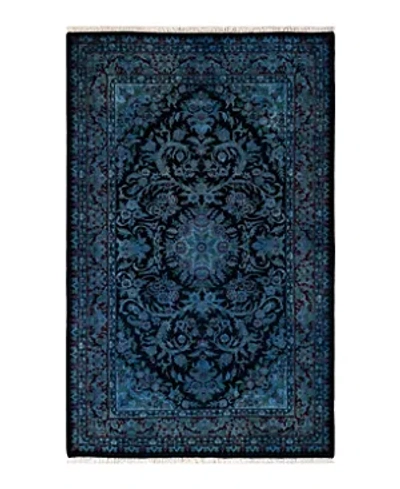 Bloomingdale's Fine Vibrance M816 Area Rug, 4'1 X 6'4 In Blue