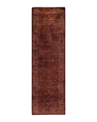 Bloomingdale's Fine Vibrance M890 Runner Area Rug, 2'6 X 8'6 In Brown
