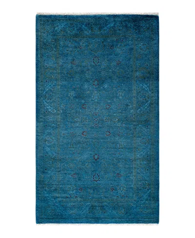 Bloomingdale's Fine Vibrance M980 Area Rug, 3'2 X 5'3 In Blue