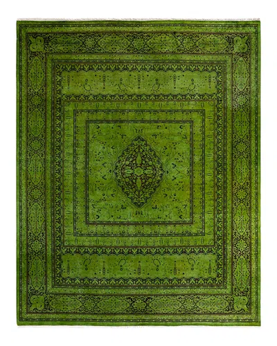 Bloomingdale's Fine Vibrance M995 Area Rug, 8'1 X 10'2 In Green