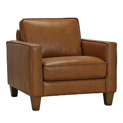 Bloomingdale's Hesh Leather Chair - 100% Exclusive In Caramel