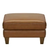 BLOOMINGDALE'S BLOOMINGDALE'S HESH LEATHER OTTOMAN - 100% EXCLUSIVE