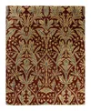 Bloomingdale's Indo Floral M6064 Area Rug, 8'3 X 10'1 In Red