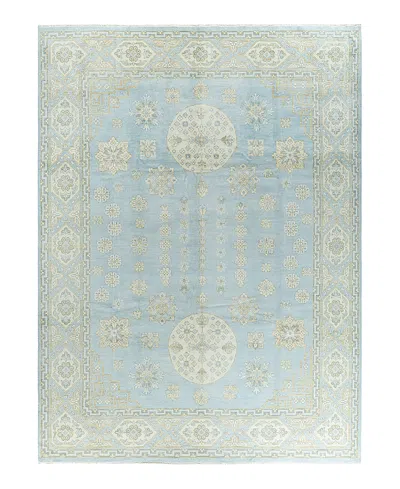 Bloomingdale's Indo Floral M6551 Area Rug, 9'1 X 12'1 In Green