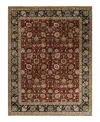 Bloomingdale's Indo Floral M8017 Area Rug, 9'1 X 11'9 In Red