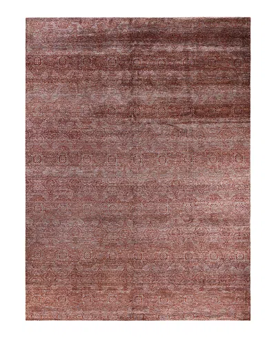 Bloomingdale's Indo Gabbeh M8708 Area Rug, 9' X 12'1 In Gray