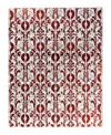 Bloomingdale's Indo Ikat M5963 Area Rug, 8'1 X 10'4 In Rust
