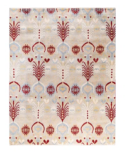 Bloomingdale's Indo Ikat M5964 Area Rug, 7'9 X 10' In Gray