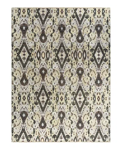 Bloomingdale's Indo Ikat M5996 Area Rug, 9'2 X 12'3 In Black