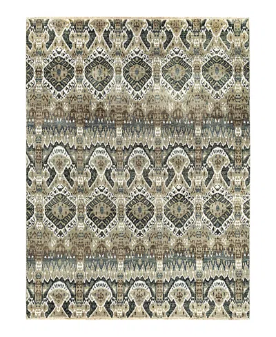 Bloomingdale's Indo Ikat M6002 Area Rug, 9'3 X 12'3 In Gray