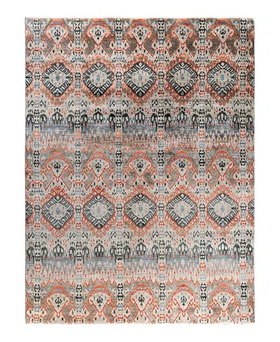 Bloomingdale's Indo Ikat M6011 Area Rug, 9' X 11'10 In Brown