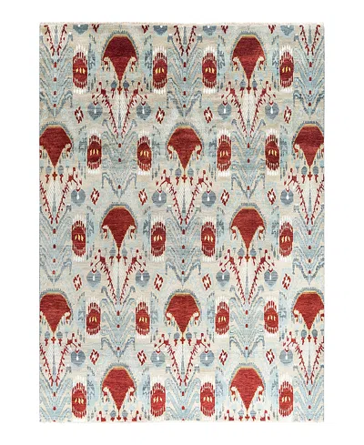 Bloomingdale's Indo Ikat M6013 Area Rug, 9'1 X 12'1 In Sand