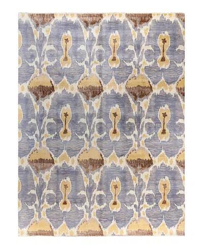 Bloomingdale's Indo Ikat M6031 Area Rug, 9'1 X 12' In Purple