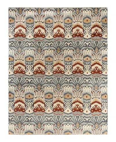Bloomingdale's Indo Ikat M6032 Area Rug, 8' X 10' In Gray