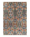 Bloomingdale's Indo Ikat M6054 Area Rug, 9'1 X 12'4 In Gray