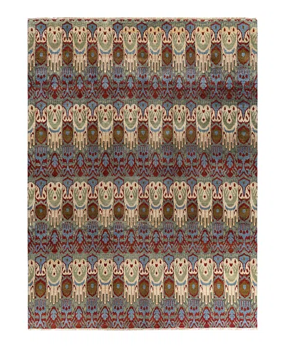 Bloomingdale's Indo Ikat M6072 Area Rug, 9'2 X 12'3 In Gray
