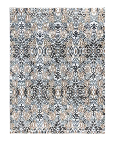 Bloomingdale's Indo Ikat M6087 Area Rug, 8'10 X 12'1 In Gray